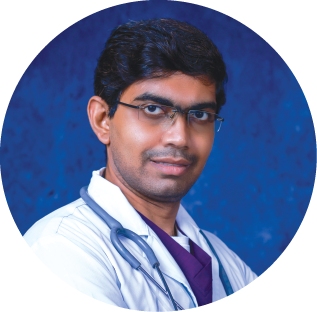 Dr U G S Rahul, Nephrologist at Aarka Hospitals, Kurnool