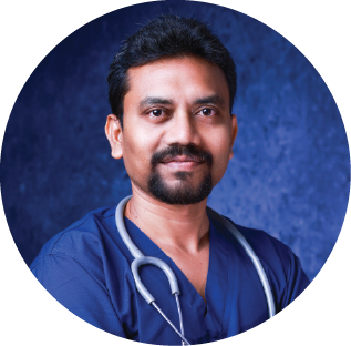 Dr Venkatesh S, Emergency and Critical Care Specialist at Aarka Hospitals, Kurnool